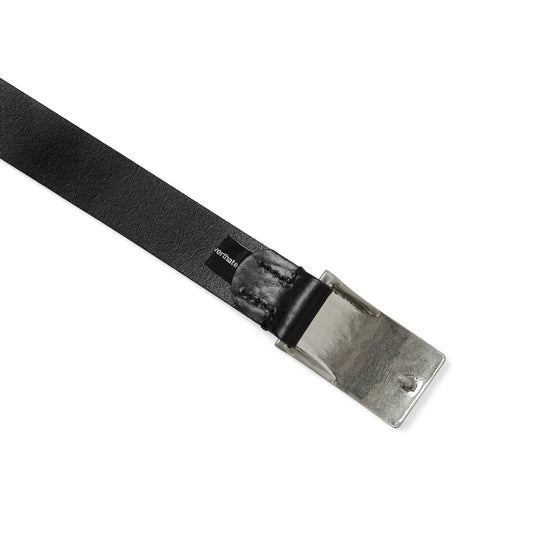 thisisneverthat Flat Buckle Leather Belt