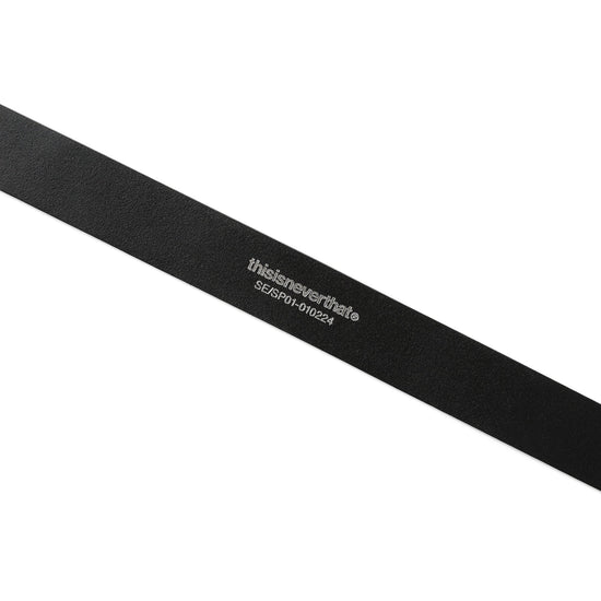 thisisneverthat Flat Buckle Leather Belt