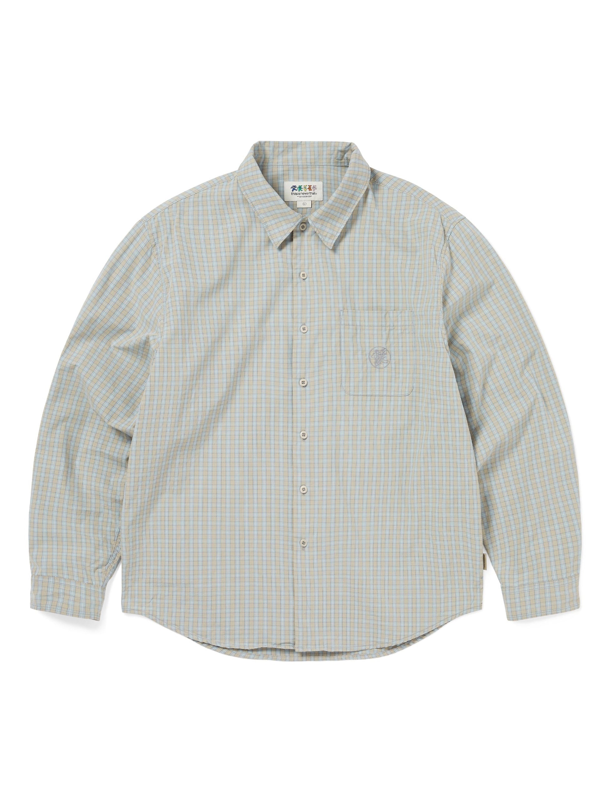 thisisneverthat GD Lightning Bear Check Shirt