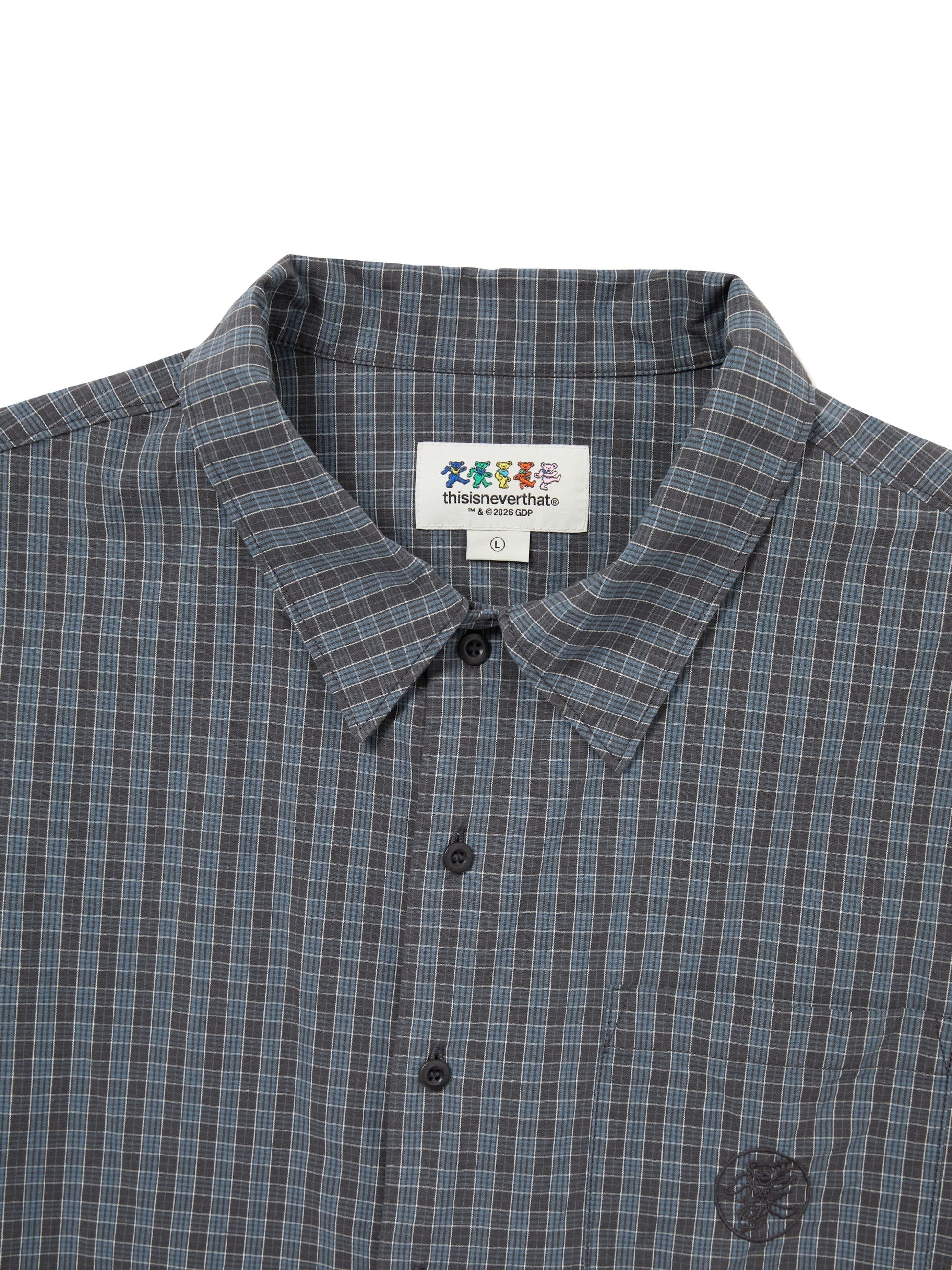 thisisneverthat GD Lightning Bear Check Shirt