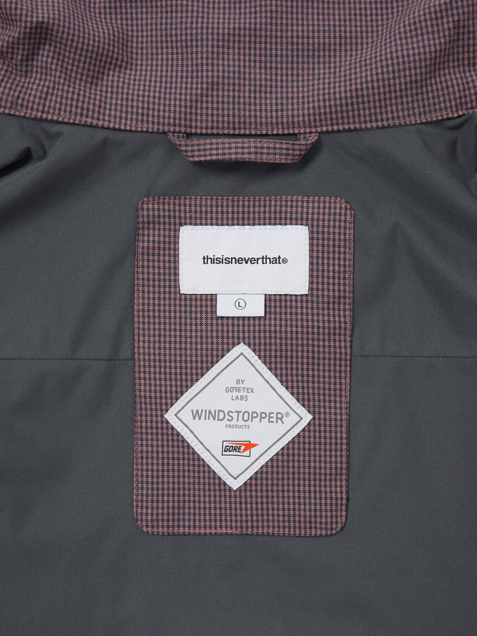 thisisneverthat GORE-TEX WINDSTOPPER® Check Shirt