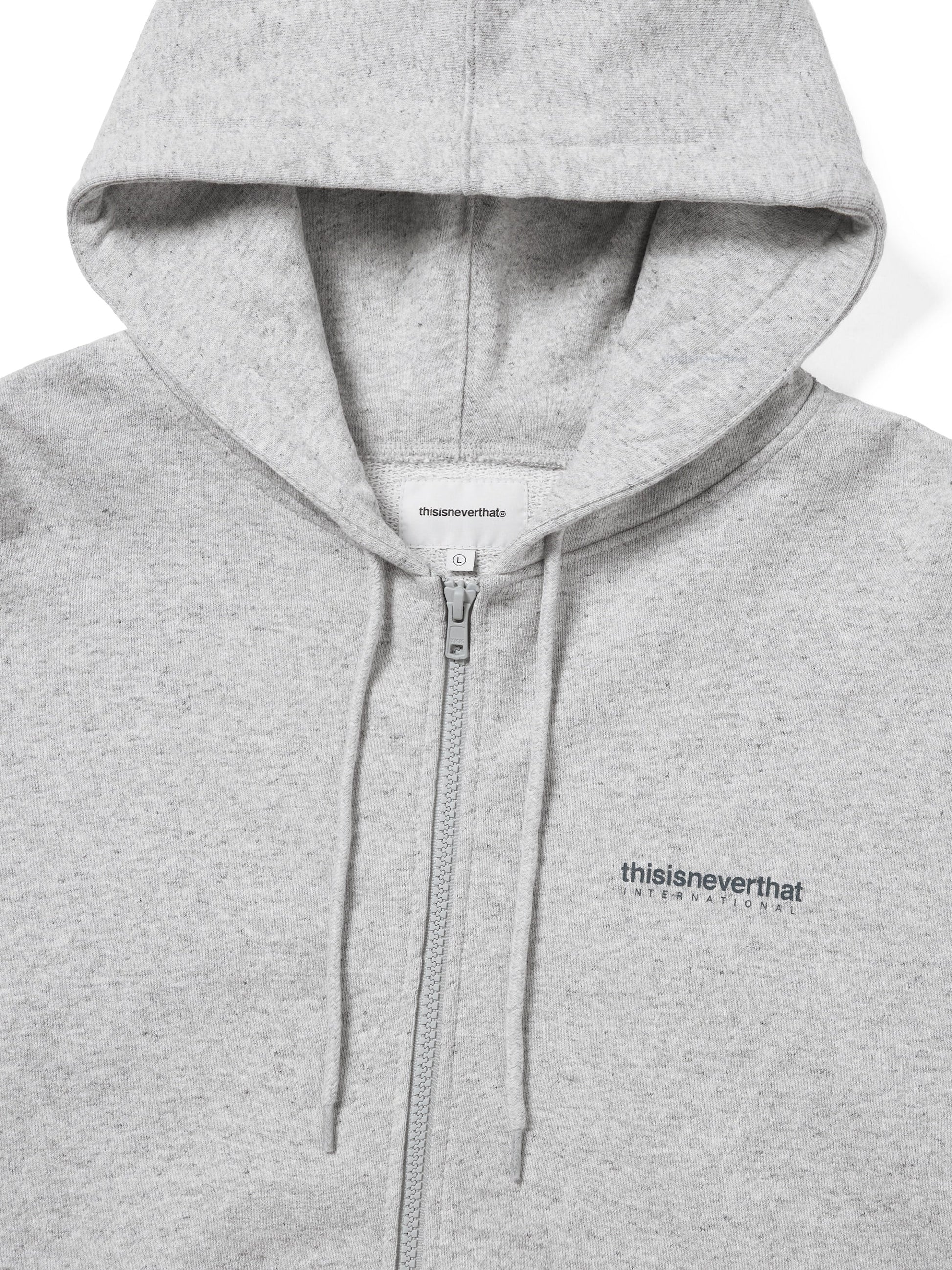 thisisneverthat INTL. Logo Zip Up Hoodie