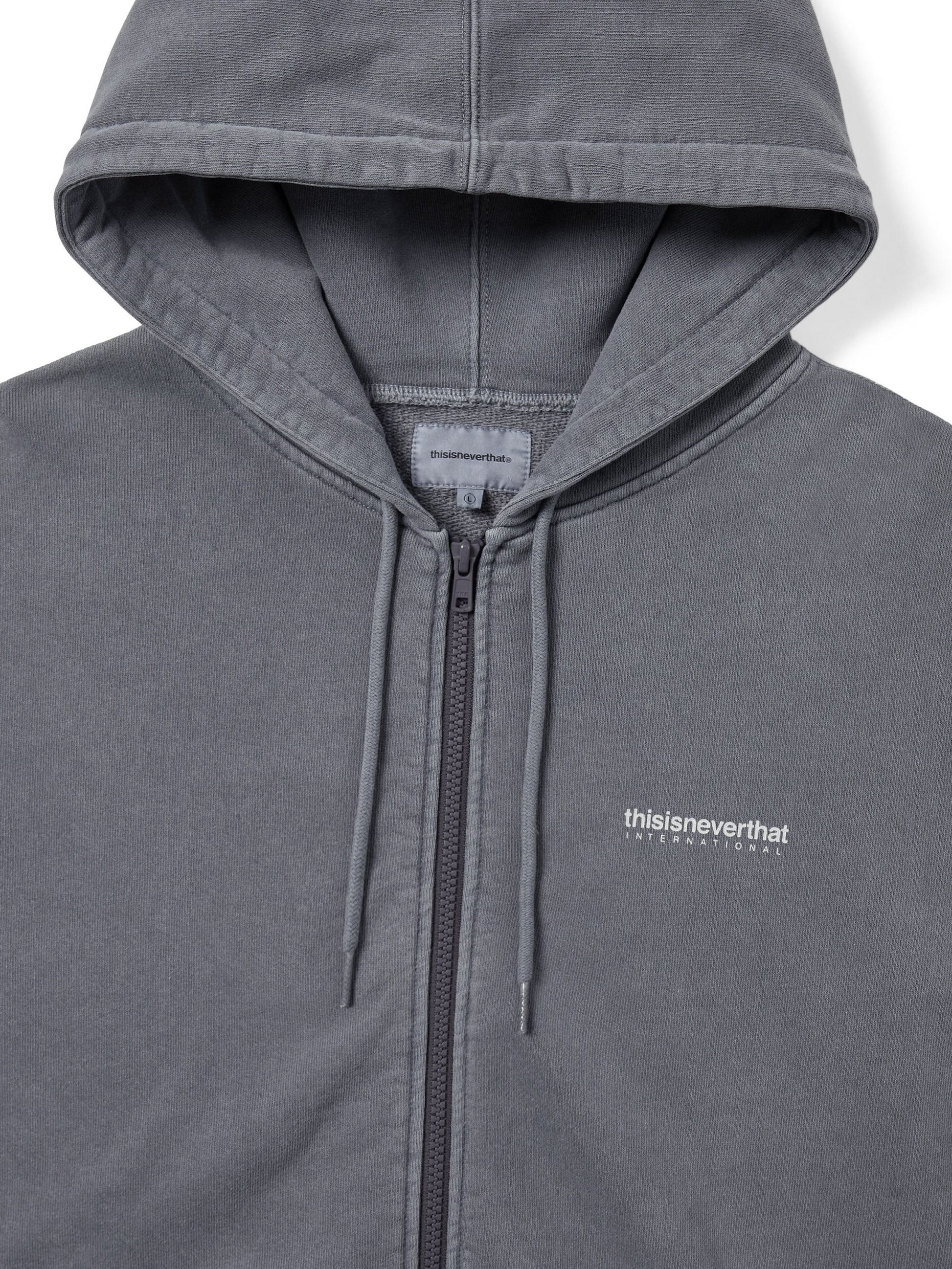thisisneverthat INTL. Logo Zip Up Hoodie