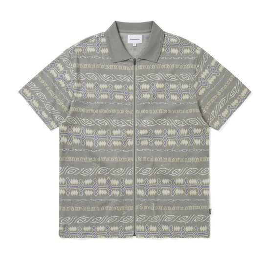 thisisneverthat Jungle Jacquard Zip Up Top