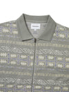 thisisneverthat Jungle Jacquard Zip Up Top