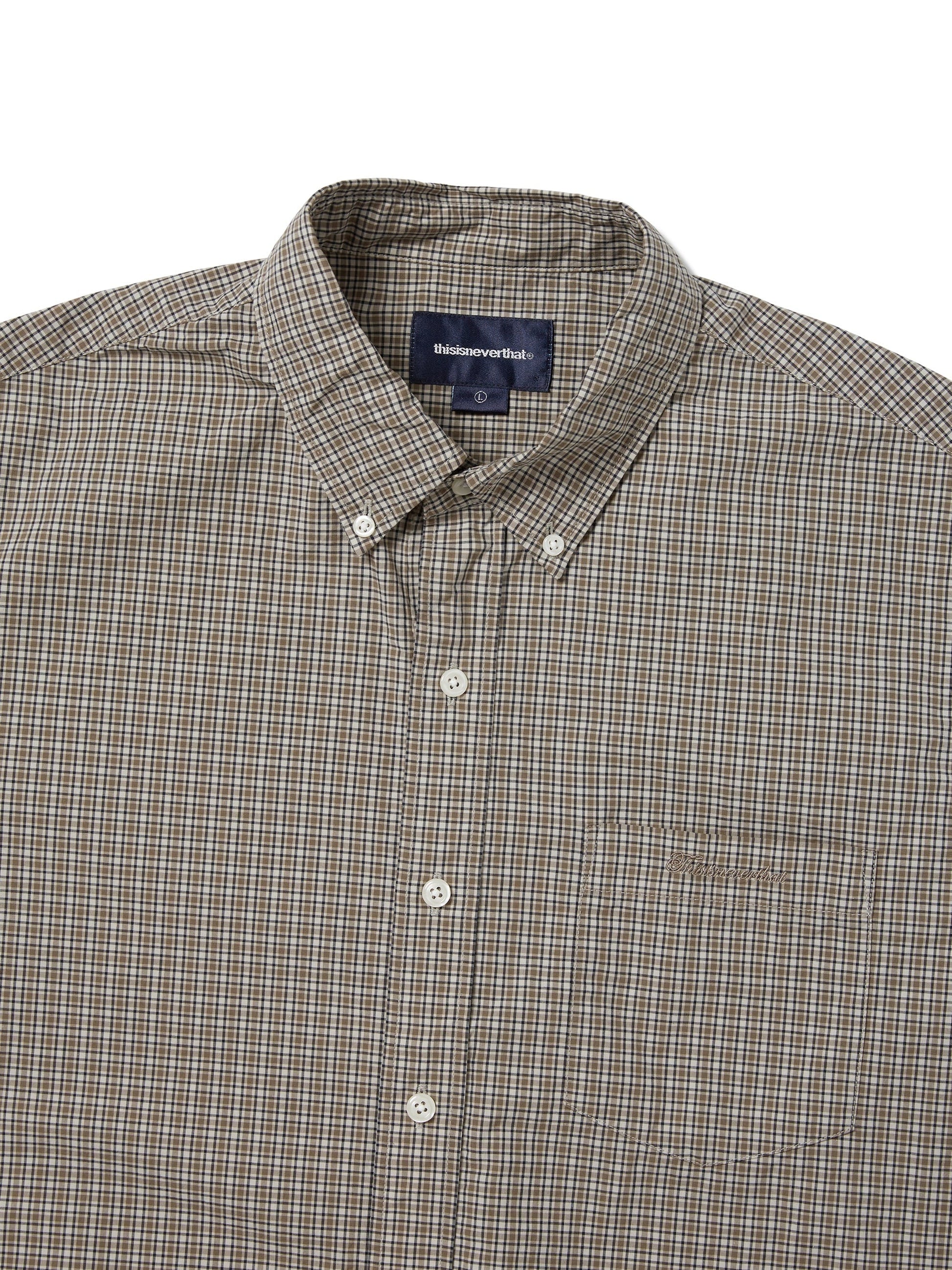 thisisneverthat Lightweight Plaid Shirt