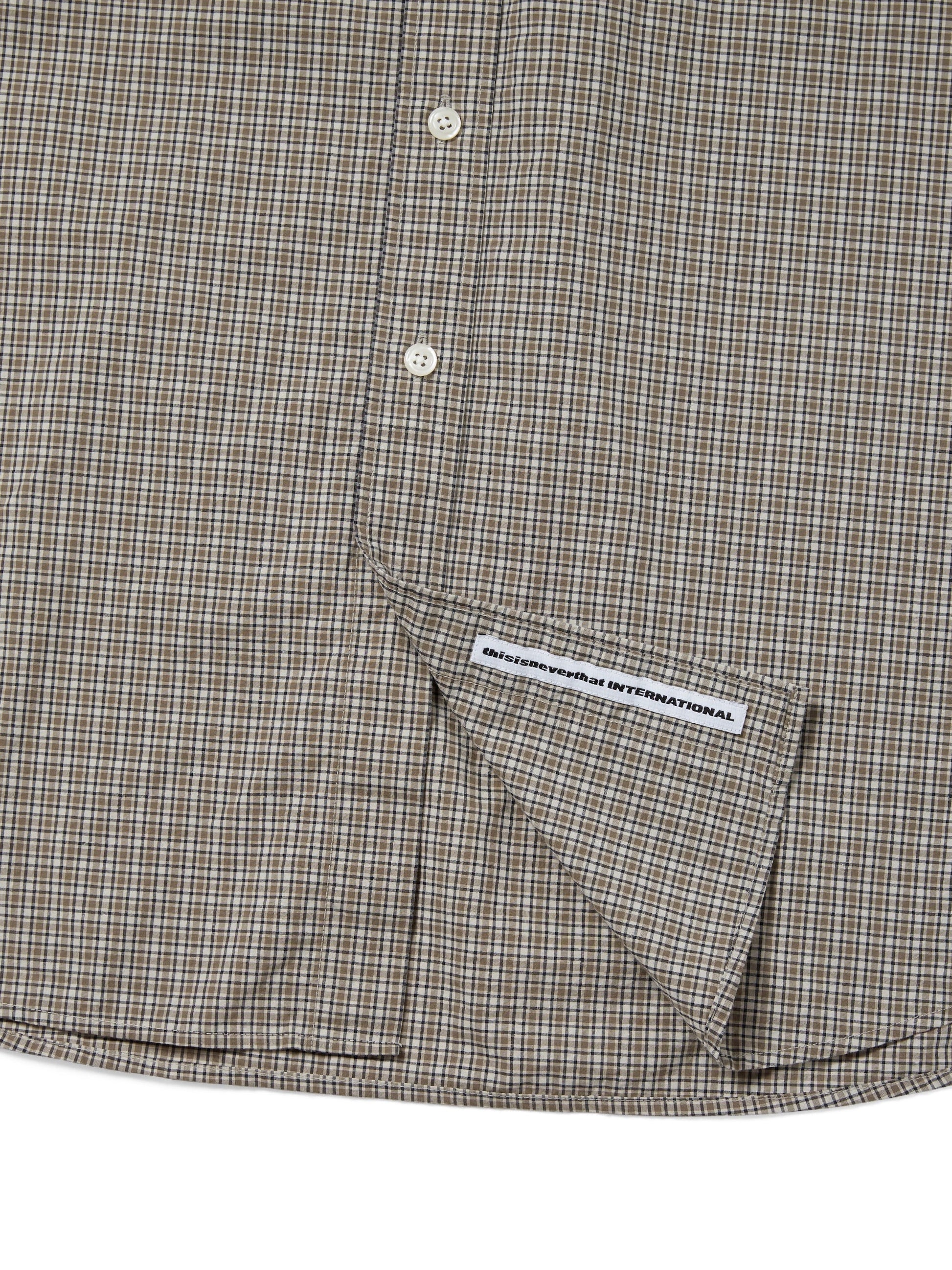 thisisneverthat Lightweight Plaid Shirt