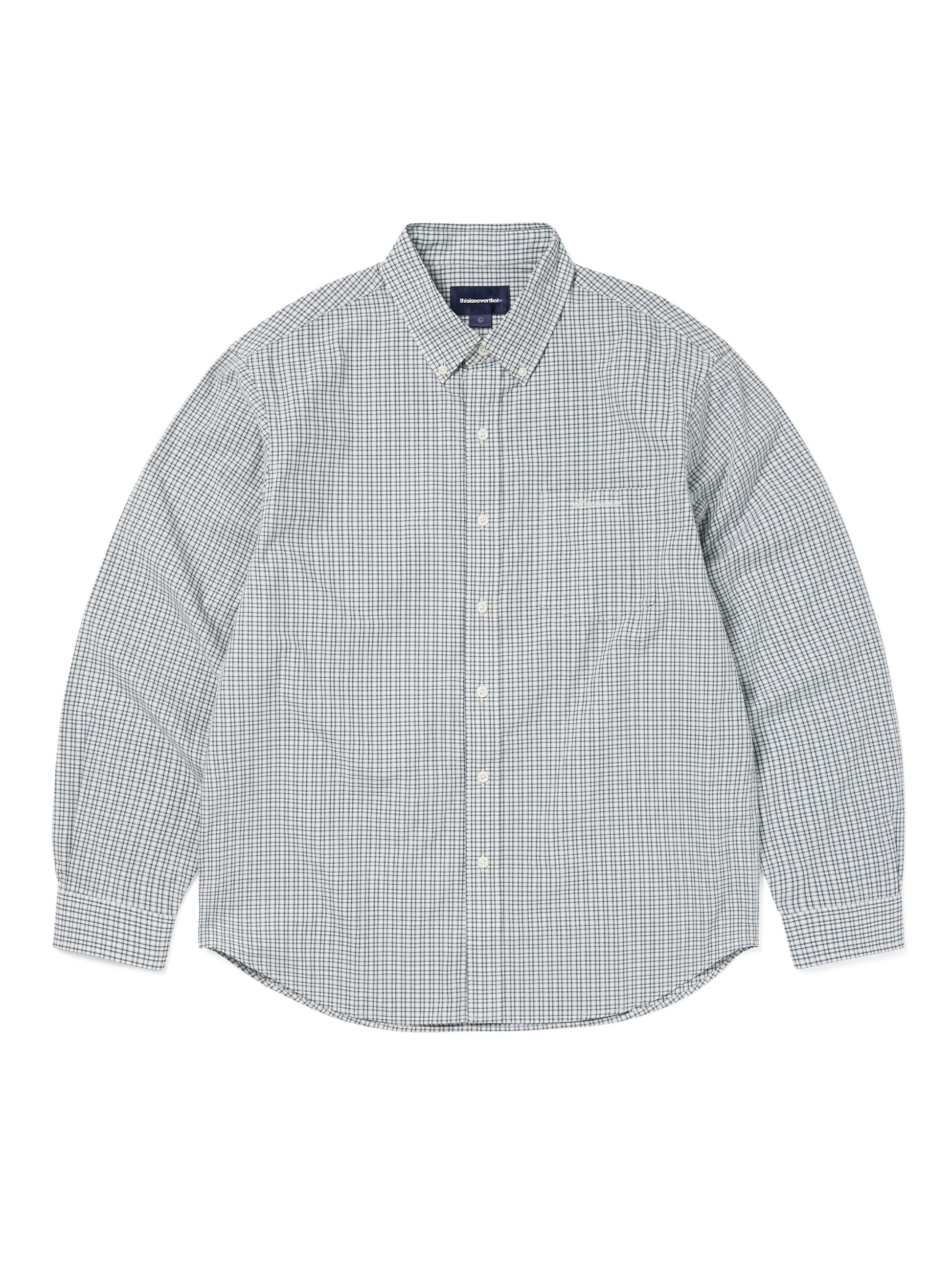 thisisneverthat Lightweight Plaid Shirt