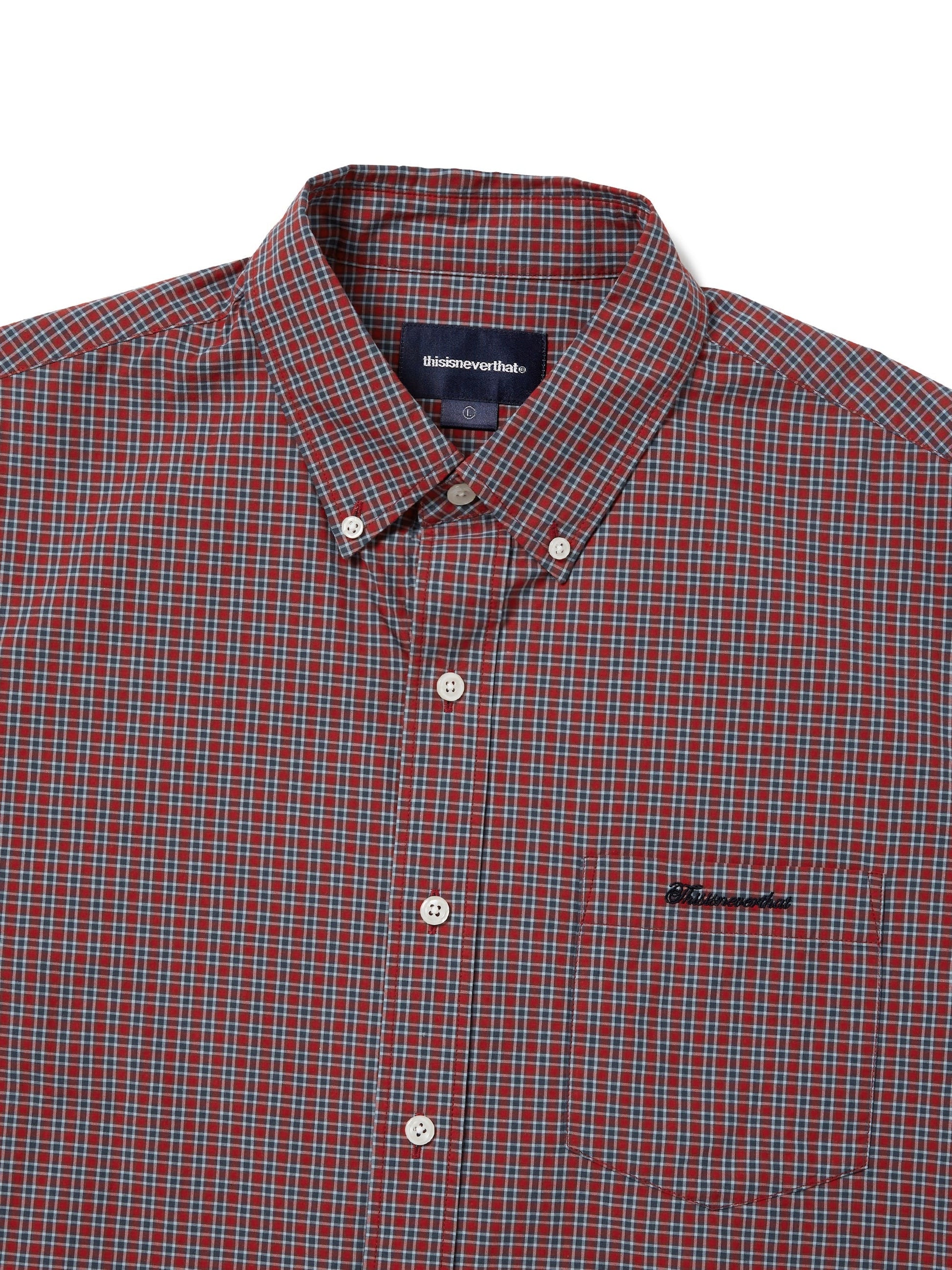 thisisneverthat Lightweight Plaid Shirt