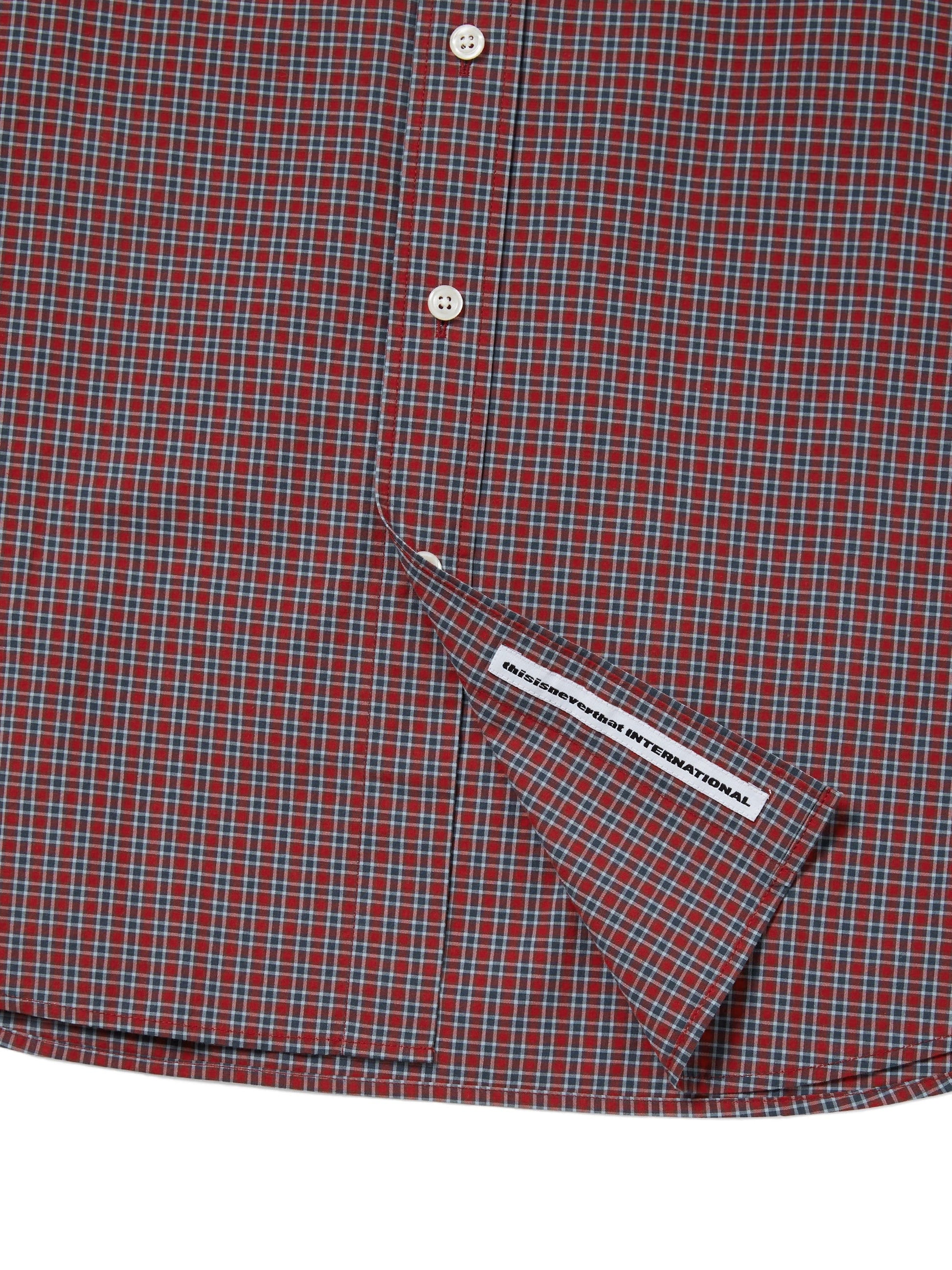 thisisneverthat Lightweight Plaid Shirt
