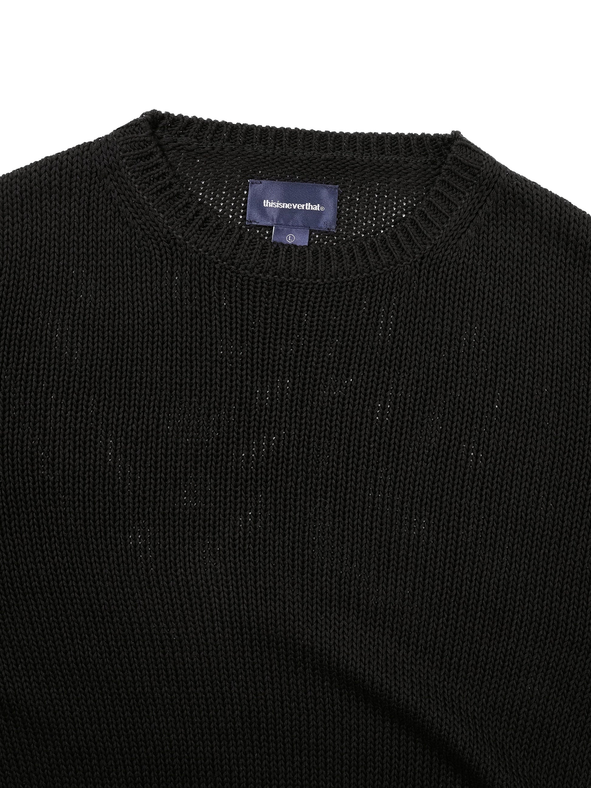 thisisneverthat Loose Gauge Knit Crew