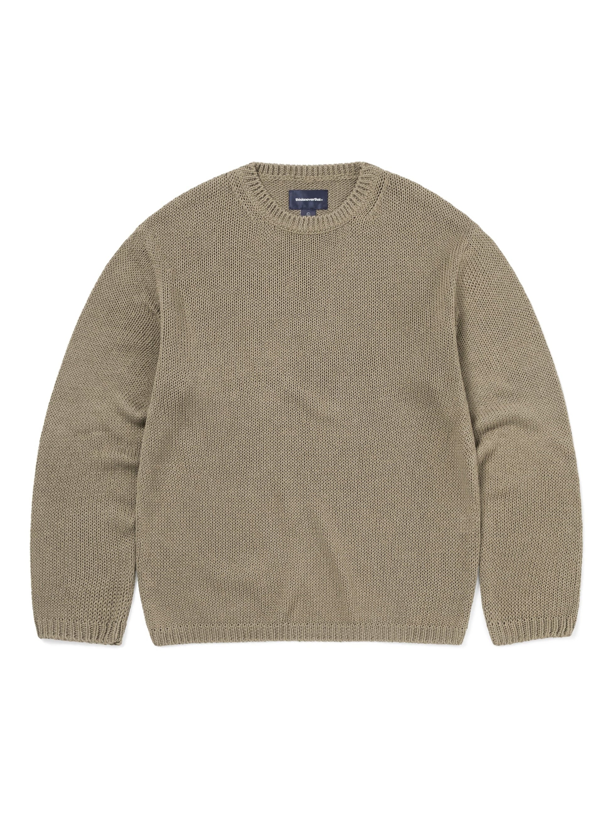 thisisneverthat Loose Gauge Knit Crew