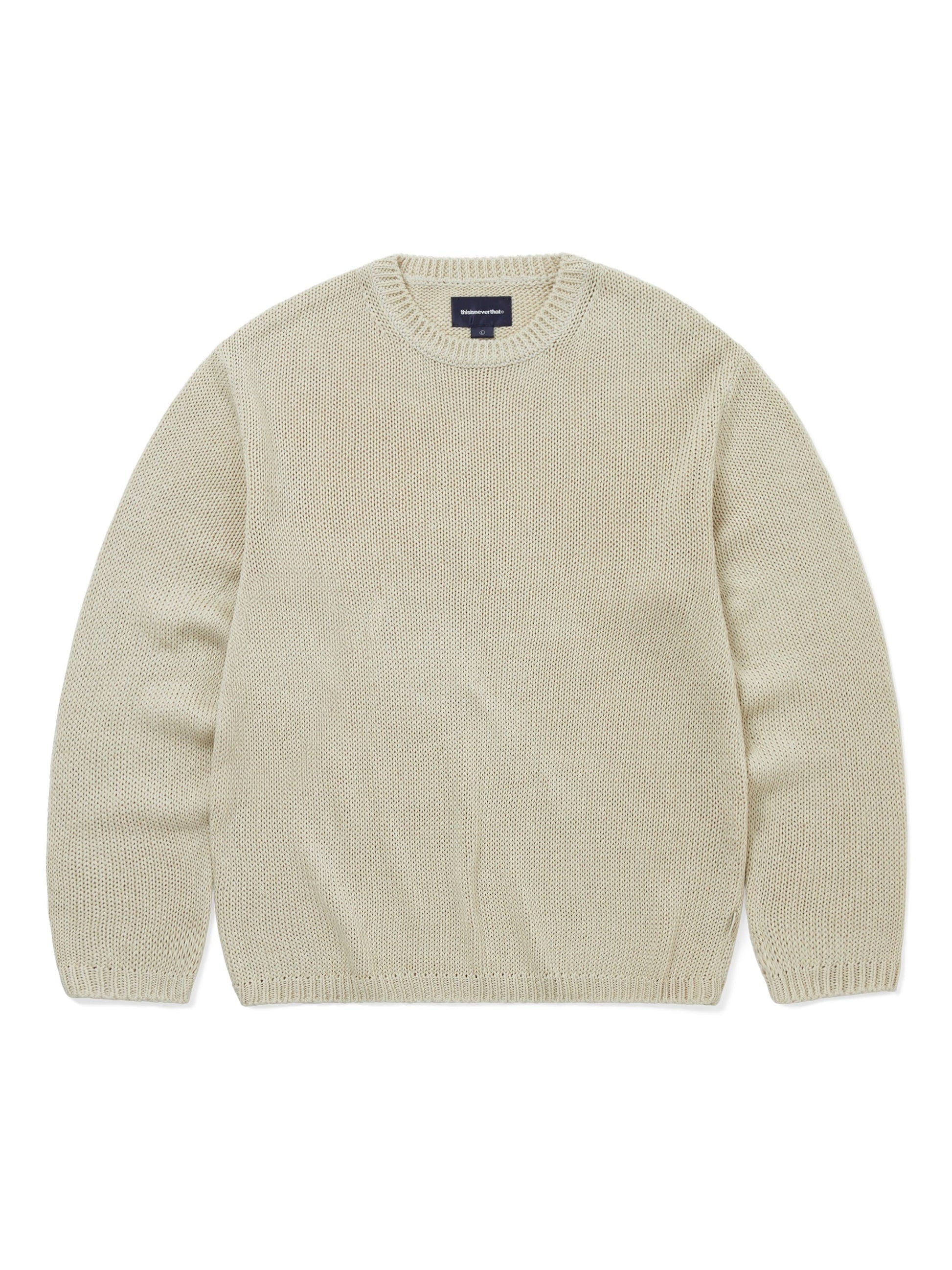 thisisneverthat Loose Gauge Knit Crew