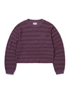 thisisneverthat Mesh Striped W Crewneck