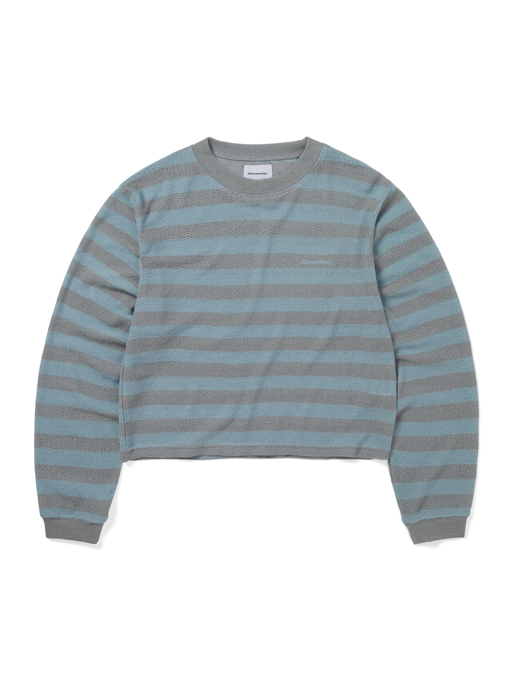 thisisneverthat Mesh Striped W Crewneck