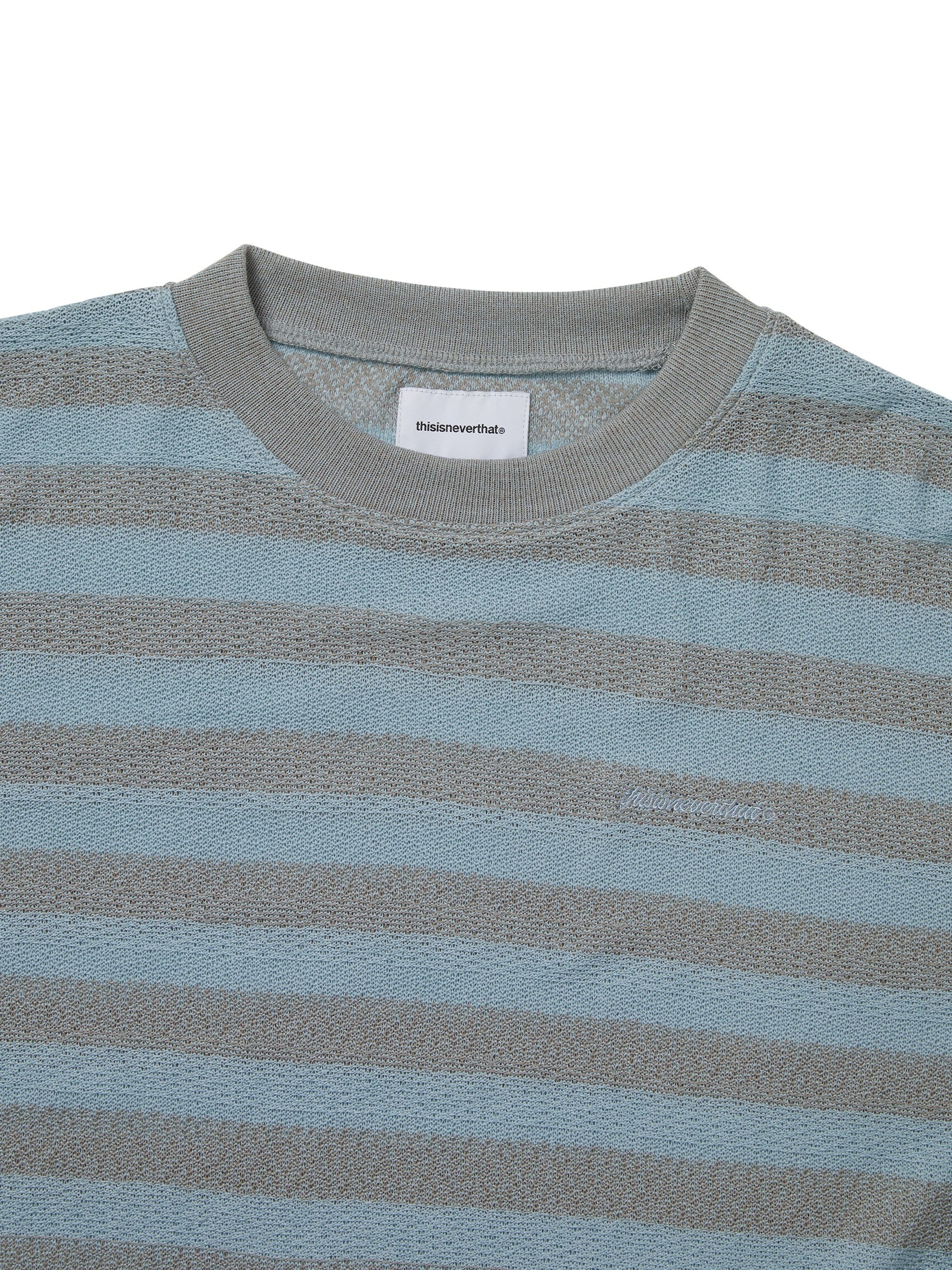 thisisneverthat Mesh Striped W Crewneck