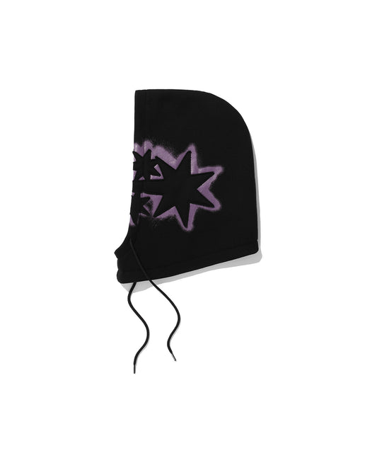 Nice Ghost Club Spray Paint 3Star Hoodie [Black]
