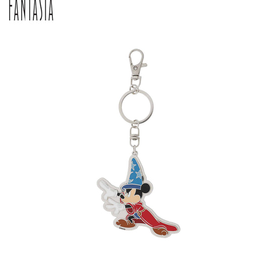 Nice Ghost Club Fantasia Mickey Mouse Key Chain [Silver]