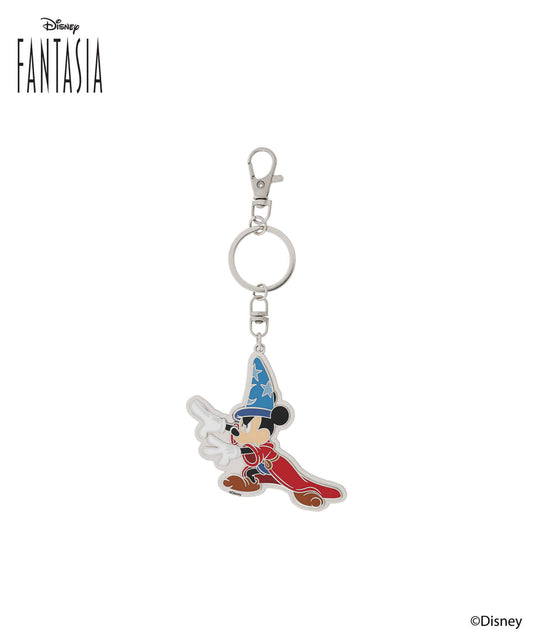 Nice Ghost Club Fantasia Mickey Mouse Key Chain [Silver]