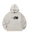 Nice Ghost Club 3 Stars Logo Knit Hoodie [Ivory]