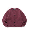Nice Ghost Club Boucle 3Stars Logo Cardigan [Pink]