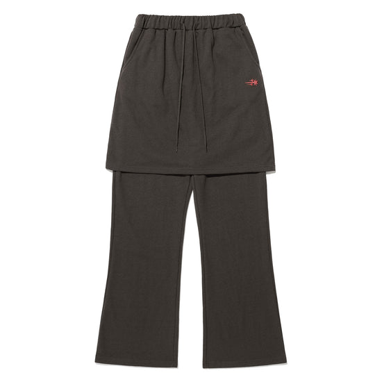 Nice Ghost Club Logo Sweat Layered Pants