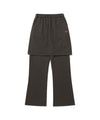 Nice Ghost Club Logo Sweat Layered Pants