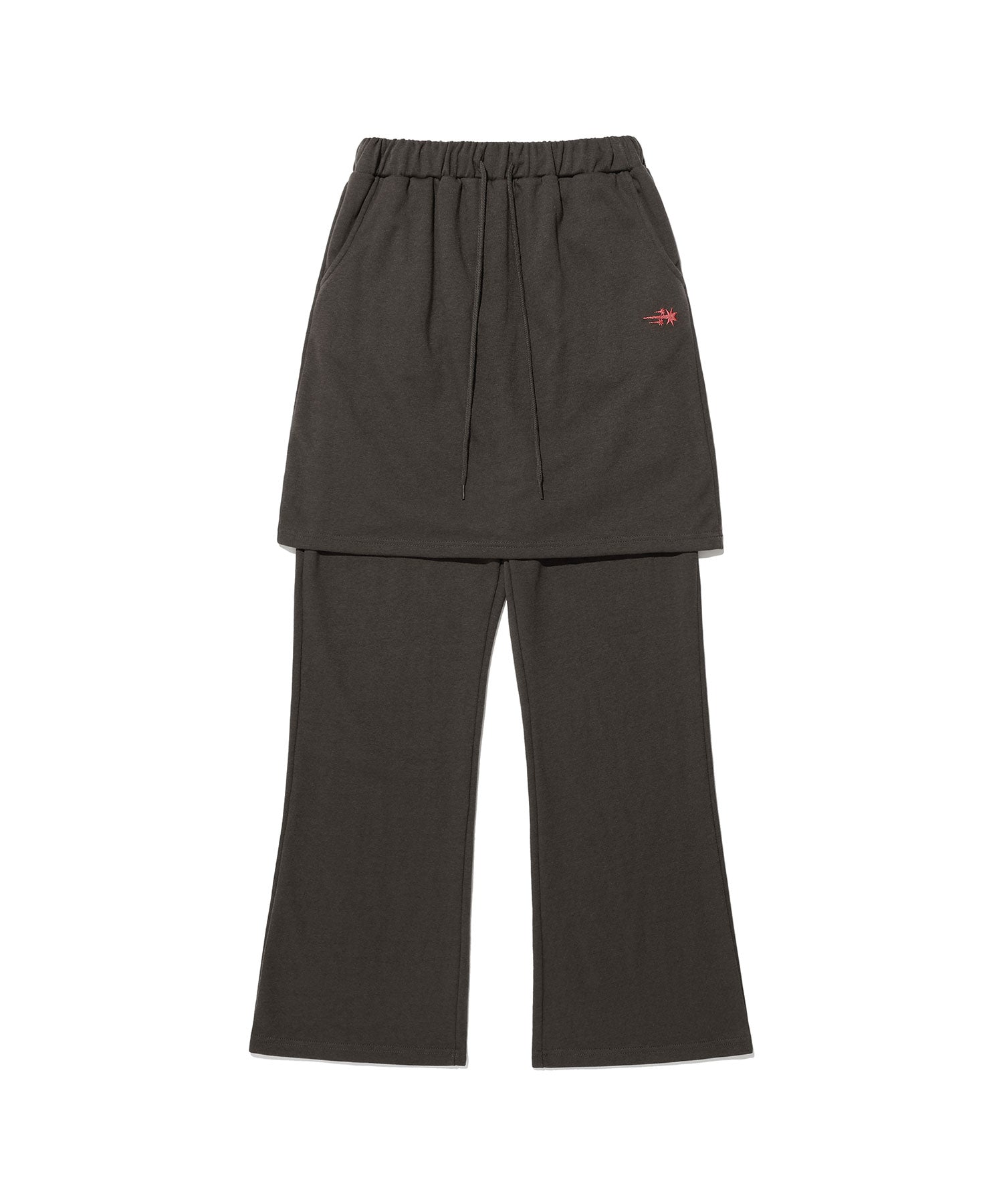 Nice Ghost Club Logo Sweat Layered Pants