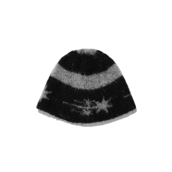 Nice Ghost Club Stripe 3Star Logo Mohair Beanie