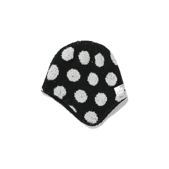Nice Ghost Club FFATS Dot Earcap Beanie [Black]
