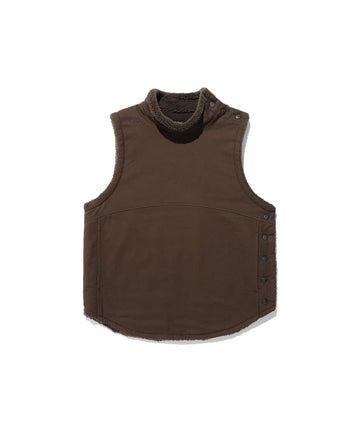 Nice Ghost Club Fleece Bulletproof Vest [Brown]