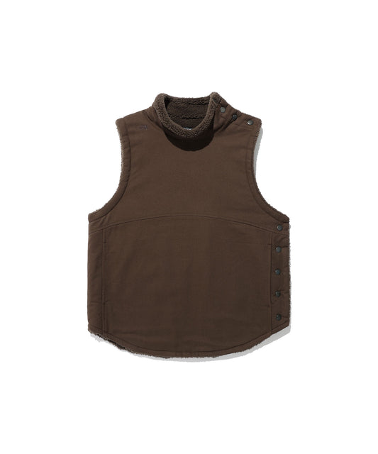 Nice Ghost Club Fleece Bulletproof Vest [Brown]