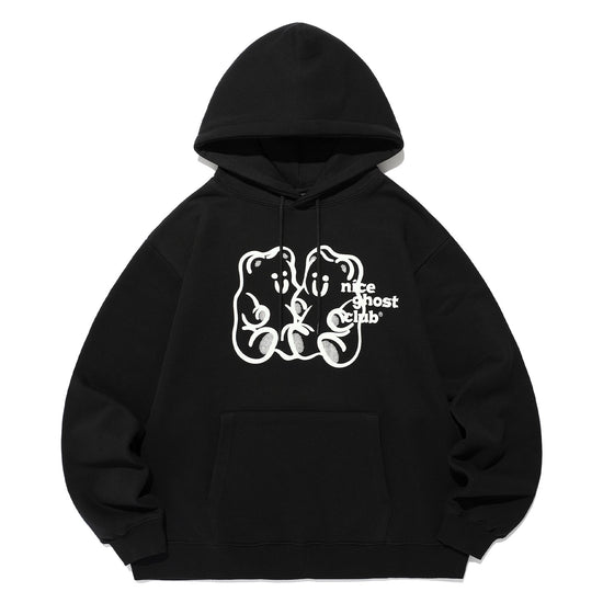 Nice Ghost Club Gummy Bear & Logo Hoodie