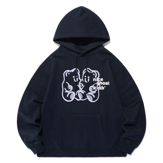 Nice Ghost Club Gummy Bear & Logo Hoodie