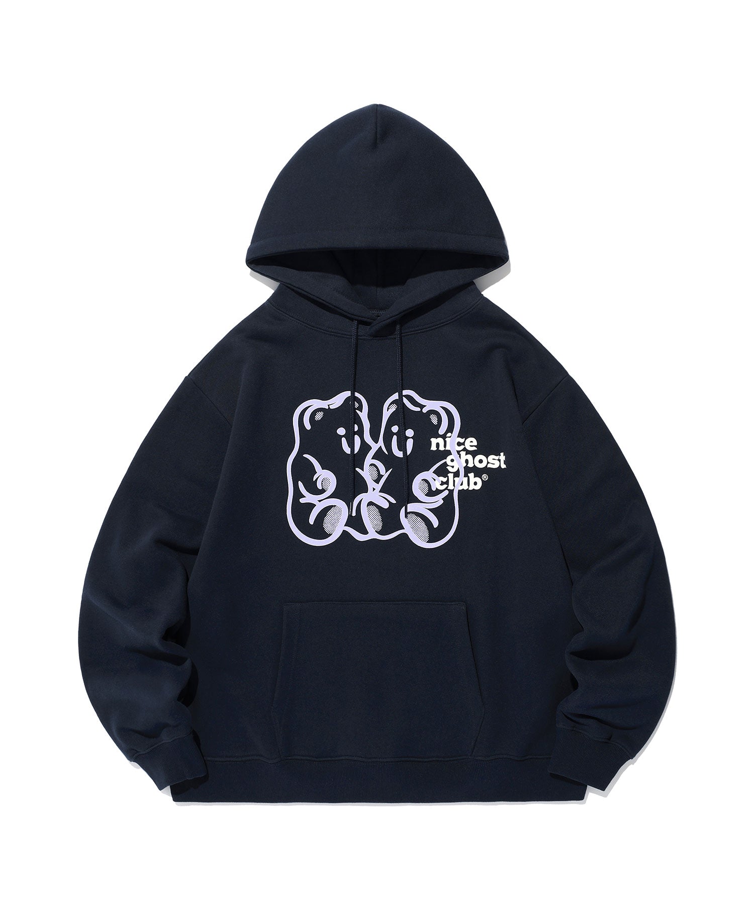 Nice Ghost Club Gummy Bear & Logo Hoodie