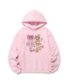 Nice Ghost Club Soul Pussy Cat Ghost Soul Girl Rabbit & Bear Hoodie in Pink