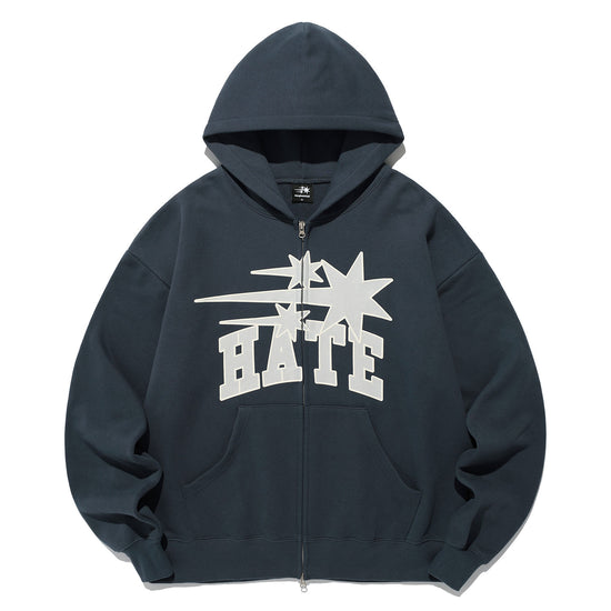 Nice Ghost Club 3 Stars Hate Hoodie Zip Up