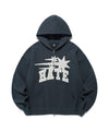 Nice Ghost Club 3 Stars Hate Hoodie Zip Up
