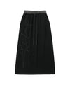 Nice Ghost Club Big Star Logo Sweat Skirt [Black]