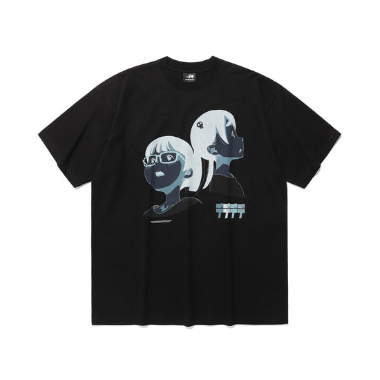 Nice Ghost Club Dededede Expression Big Big Tee [Black]