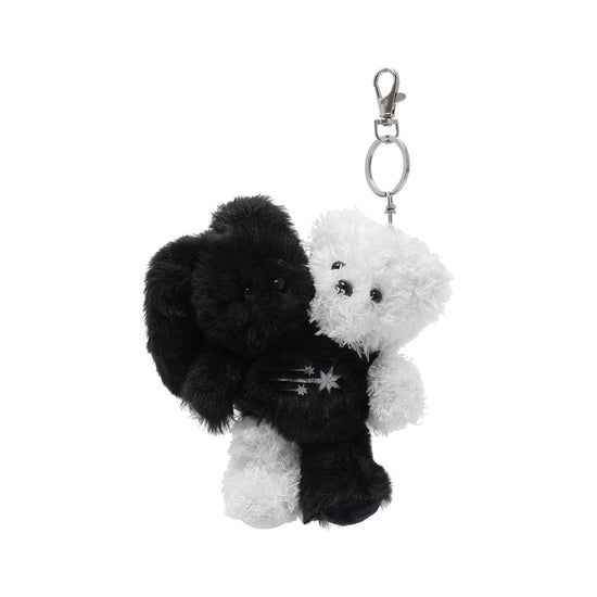 Nice Ghost Club Mono Bunny Bear Doll Key Chain [Black]