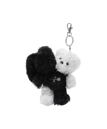 Nice Ghost Club Mono Bunny Bear Doll Key Chain [Black]