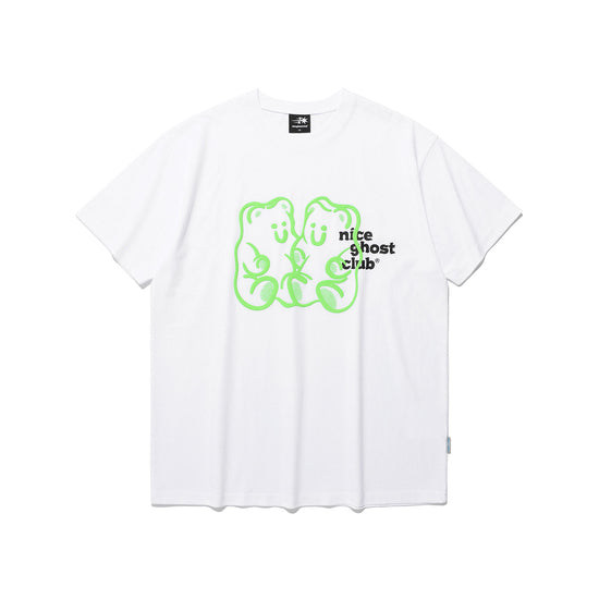Nice Ghost Club Gummy Bear & Logo Tee