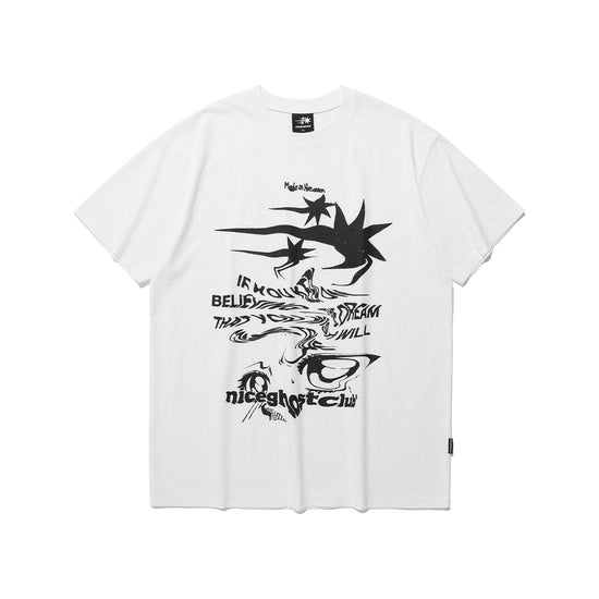 Nice Ghost Club Tornado Logo Tee