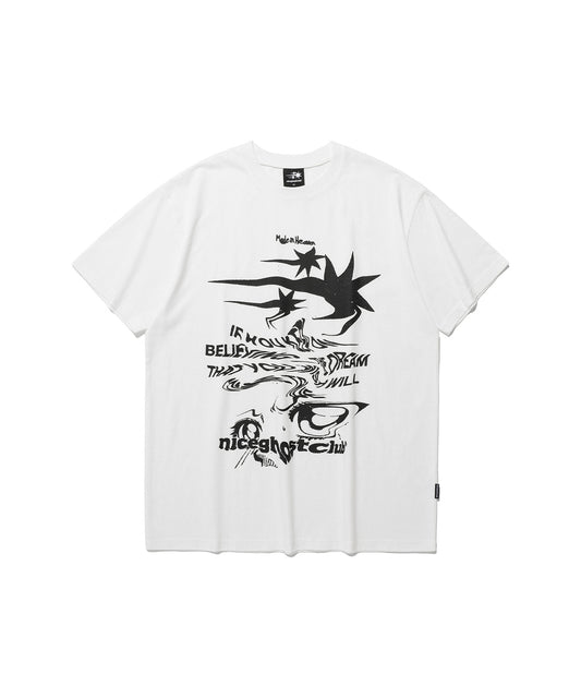 Nice Ghost Club Tornado Logo Tee