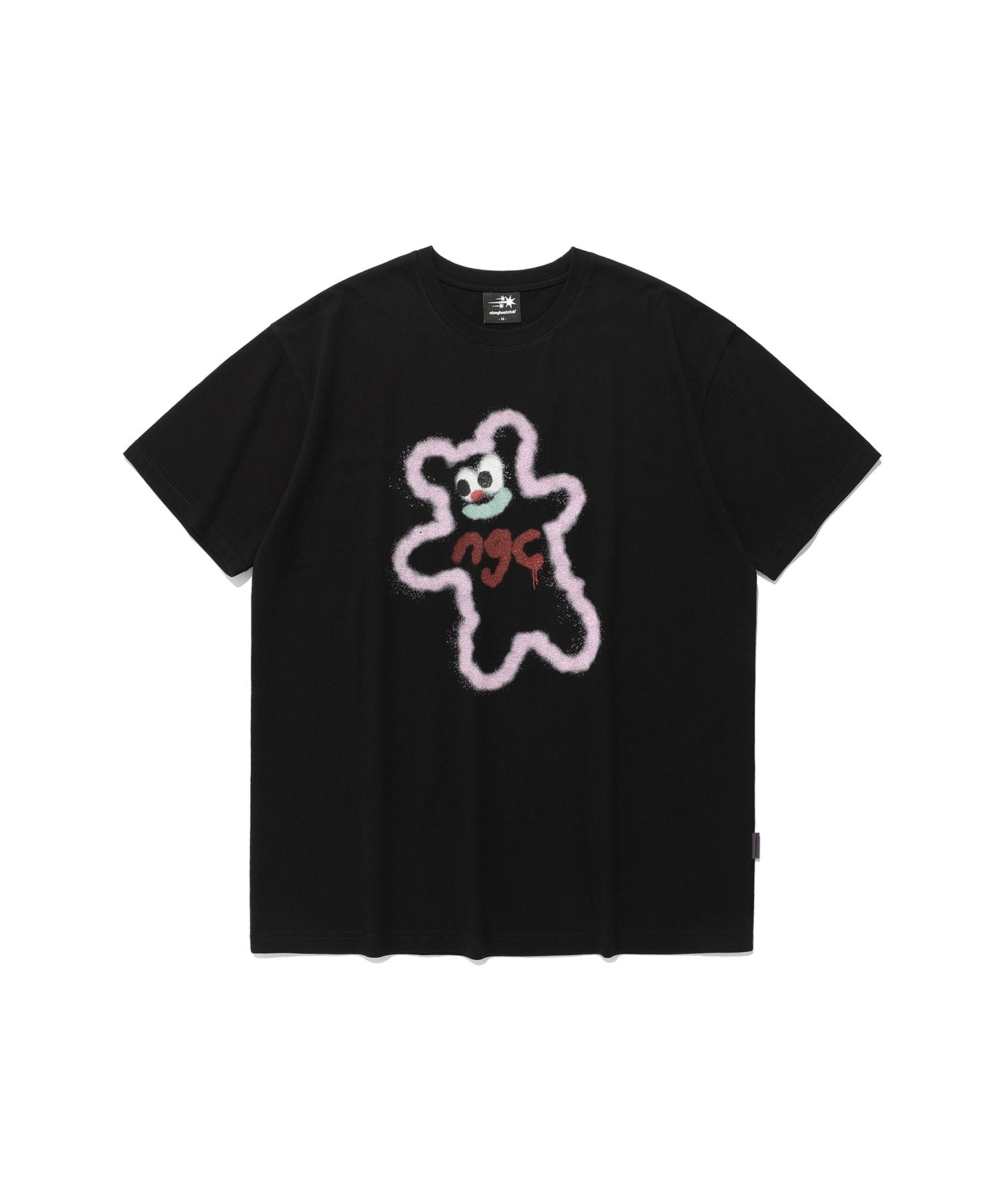 Nice Ghost Club Spray Print Tee