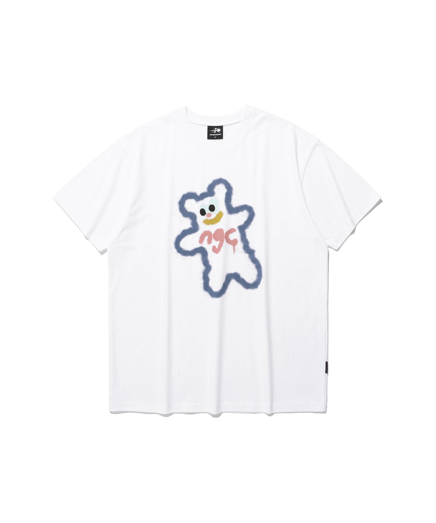 Nice Ghost Club Spray Print Tee