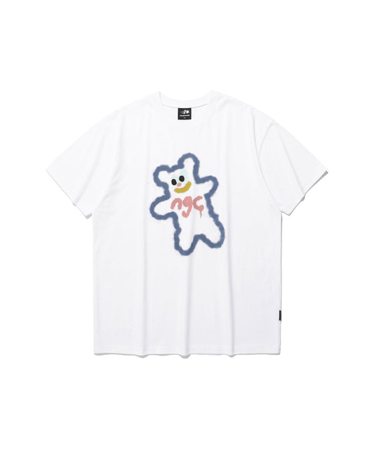 Nice Ghost Club Spray Print Tee