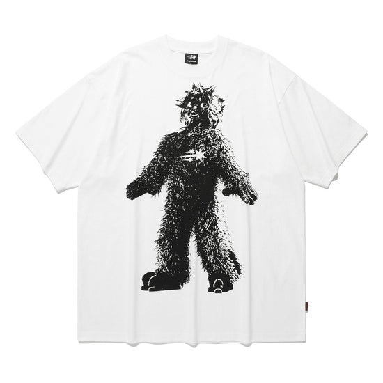 Nice Ghost Club Blue Boy Big Big Tee [White]