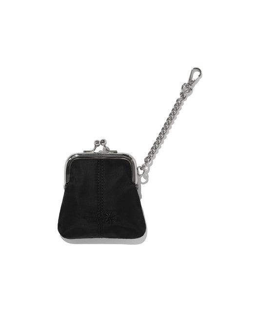 Nice Ghost Club 3 Star Mini Coin Purse [Black]